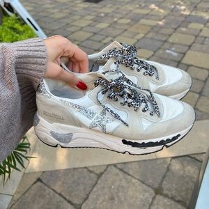 Golden goose deluxe brand Running Sole Lace-Up Sneakers